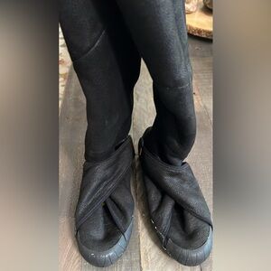 Vibram Kuroshiki Ninja Wrapping Sole Boots - Tall, Black